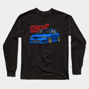 Subaru Impreza WRX STi GDB Hawkeye Long Sleeve T-Shirt